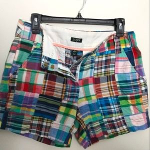 Women's Madras Shorts, size 4 Preppy 80s